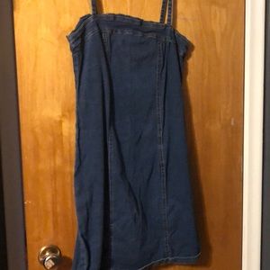 Thrifted Jean dress